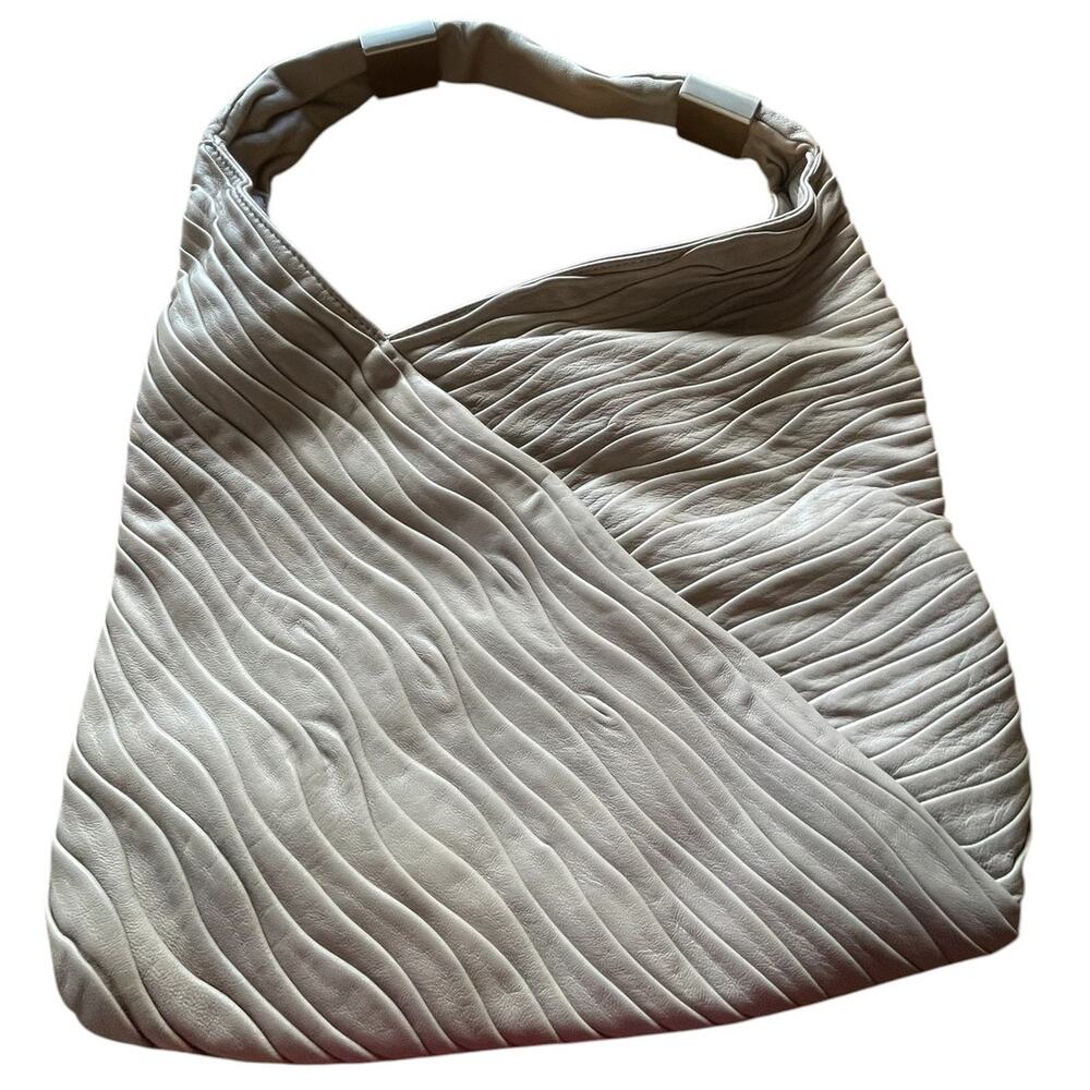 Lupo Barcelona Pleated Shoulder Bag